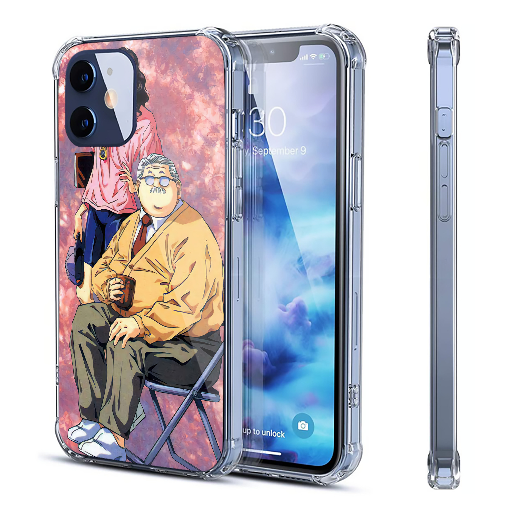 （画像用） SLAM DUNK／スラムダンク 【iPhone 12シリーズ対応】透明スマホケース（クリアソフトケース）